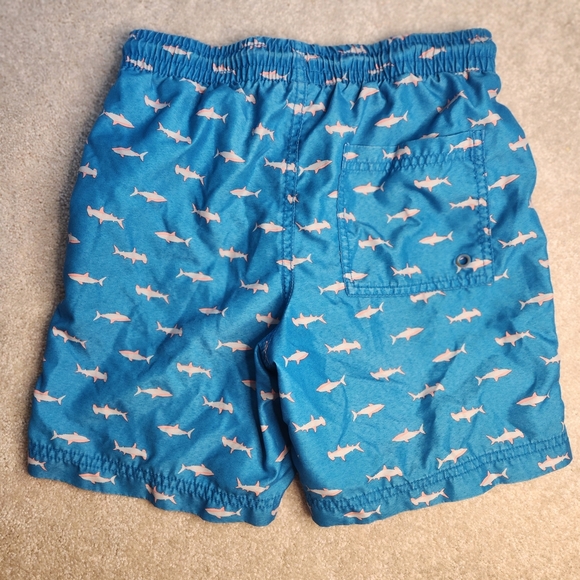 Old Navy Boys' Tropical Print Swim Trunks Size 10/12 Large - Picture 10 of 11